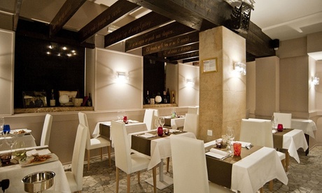 Menu di pesce da 3 o 4 portate con vino per 2 persone al ristorante Al Graspo De Ua (sconto fino a 65%)