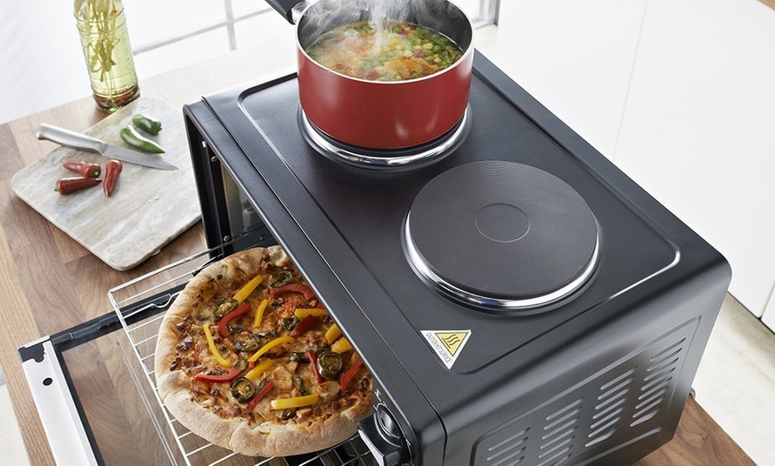 Image 5: Twin Hob with Convection Oven  