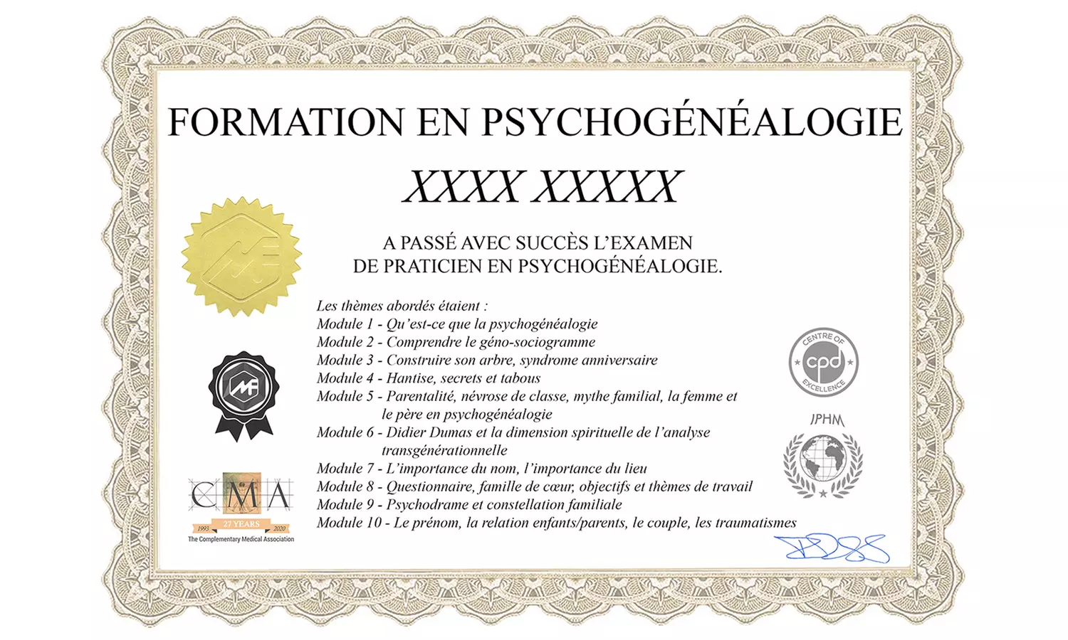 Formation en psychogénéalogie avec analyse transgénérationnelle appliquée par MeFormer (82% de remise) - Second Medium