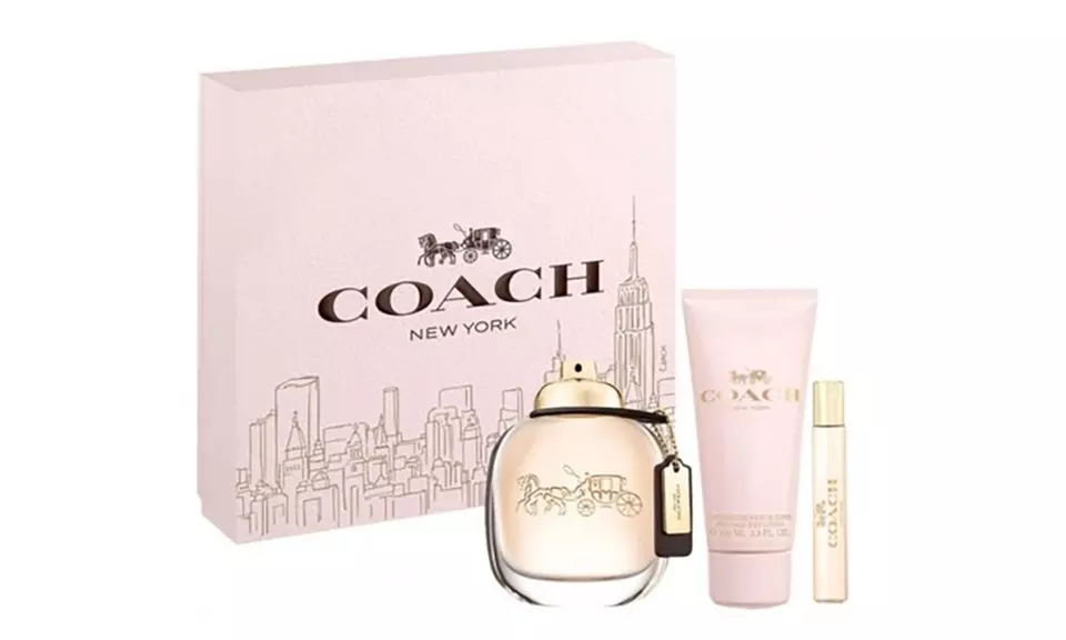 Coach New York Eau de Parfum, Lotion, and Rollerball Set for Women - Primary Image