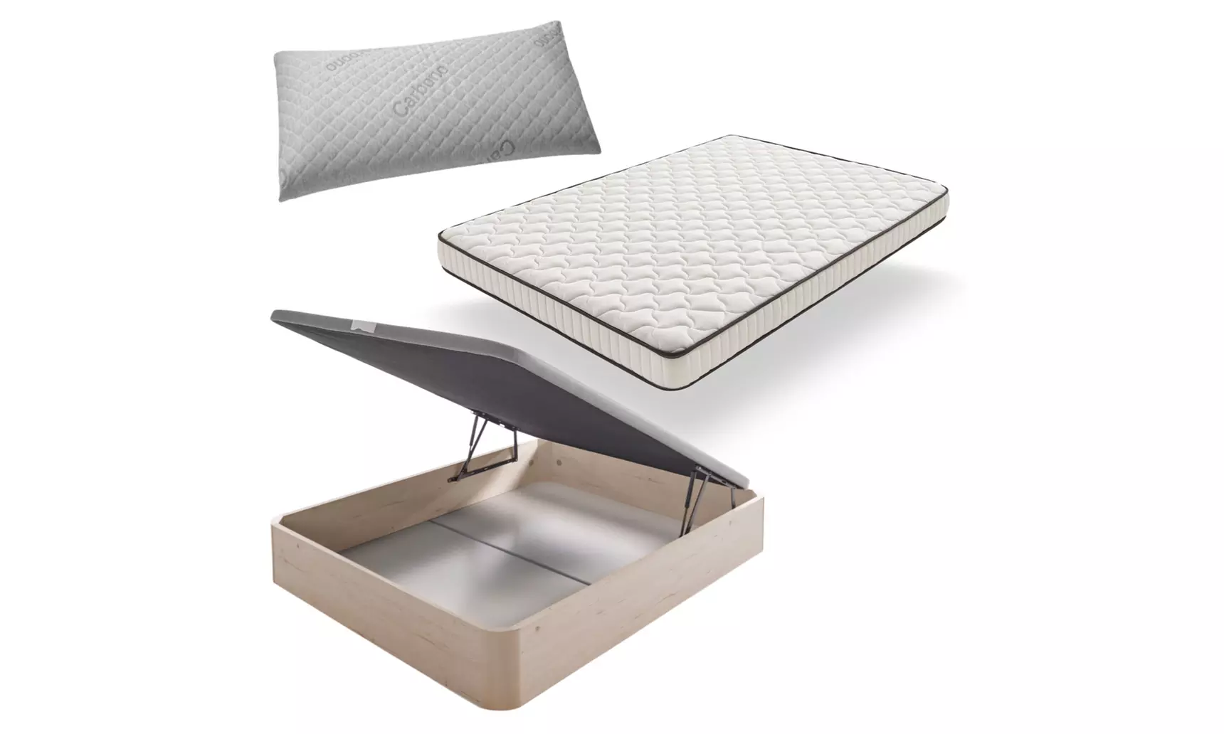 Colchón con canapé y almohada viscoelástica - Primary Image