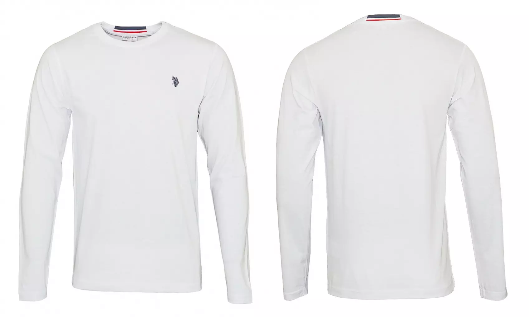 T-shirt a maniche lunghe da uomo U.S. Polo Assn