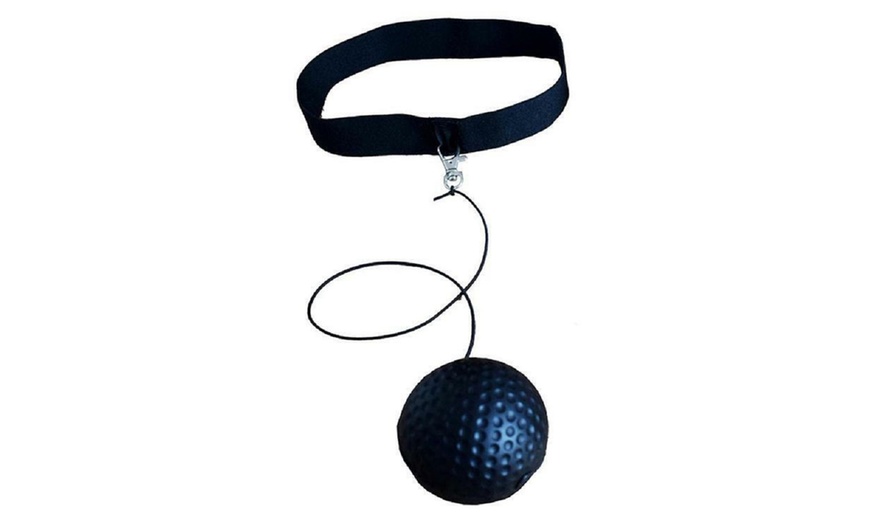 Image 6: Boxing Headband with Fight Ball