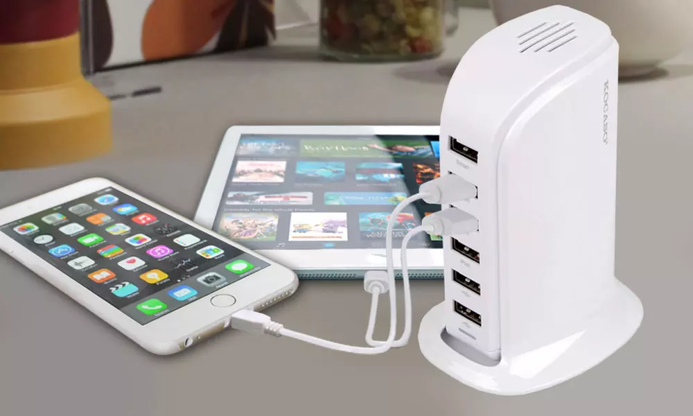 Kocaso 6-USB Port Super Charger - Second Medium