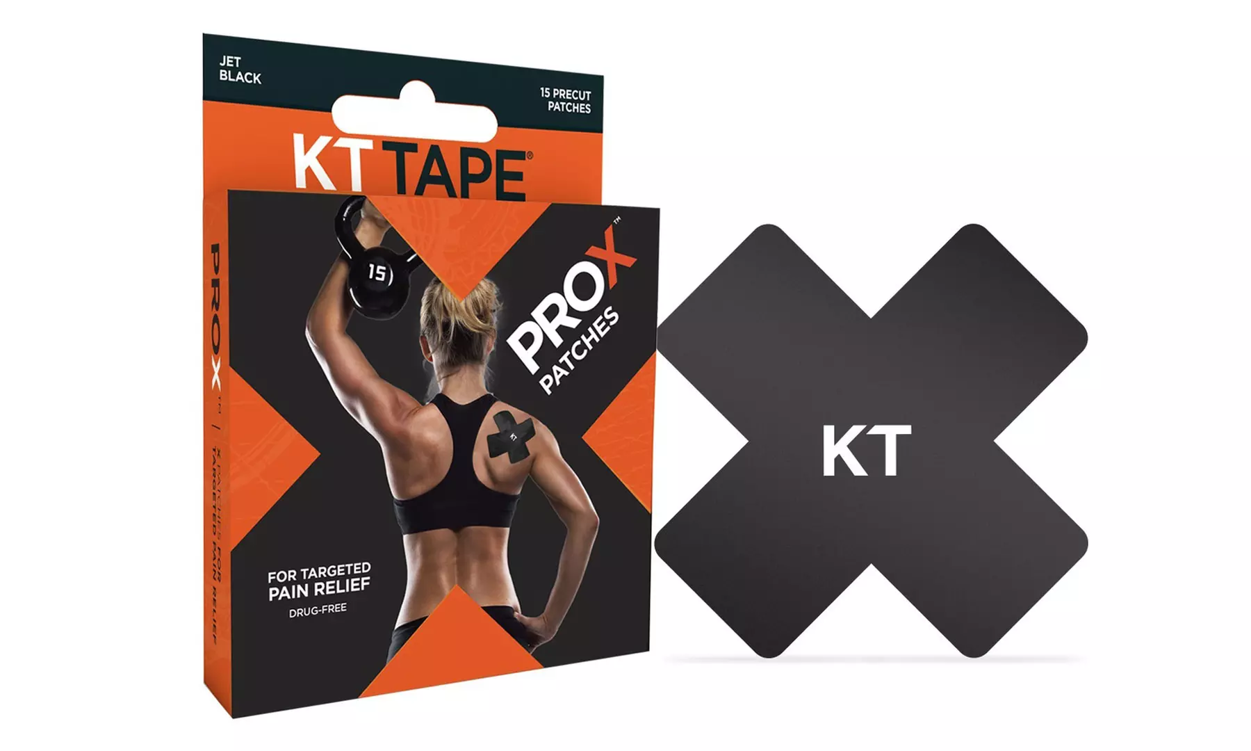 KT Tape Strips, Patches, or Spray - Second Medium