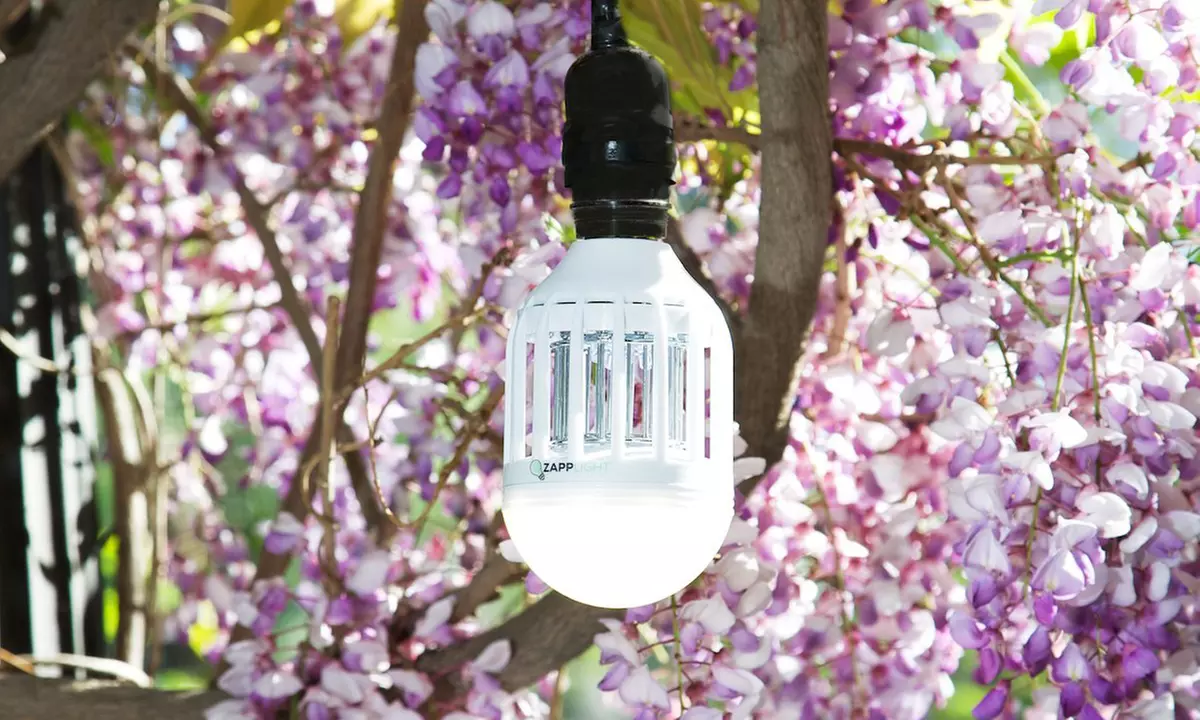 Zapplight Dual LED Light Bulb and Bug Light Zapper - Primary Image
