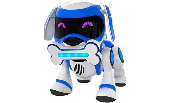 Tekno robotic puppy hotsell with bone & ball