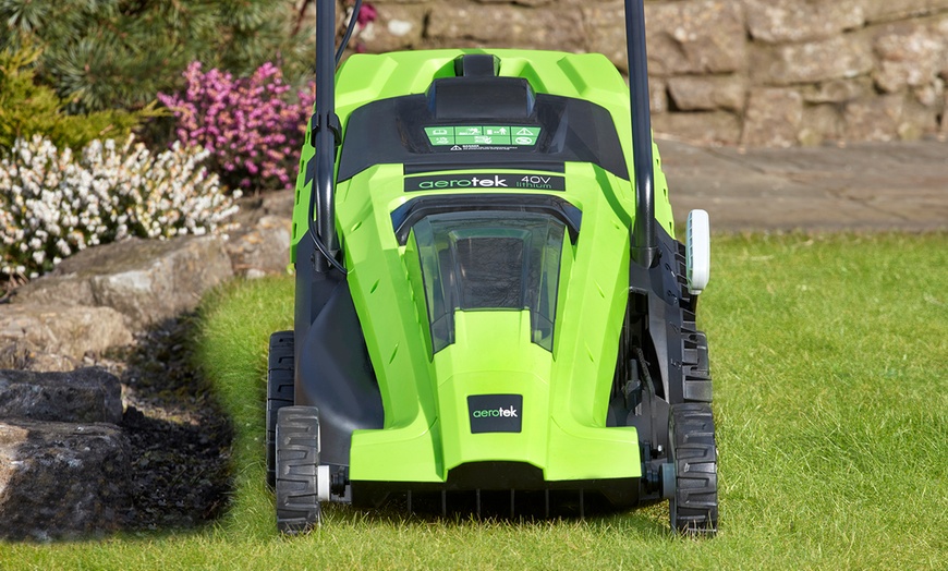 Image 3: 40V Cordless Lawnmower 