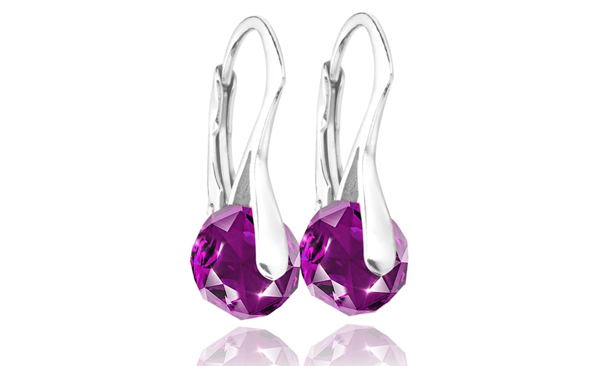 Image 8: Ah! Jewellery Earrings with Crystals from Swarovski®