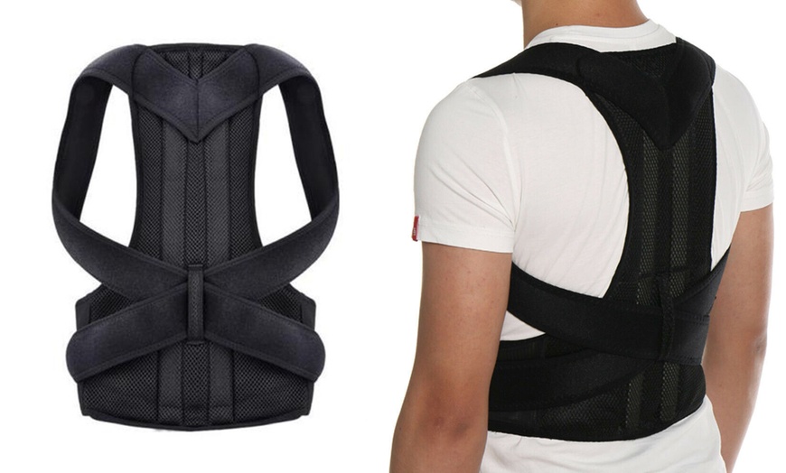 Image 1: Back Correction Support Vest