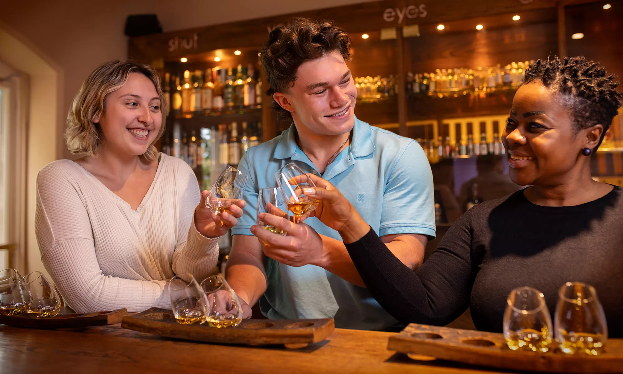 Enjoy an Immersive Irish Whiskey Tasting Experience Up to Four