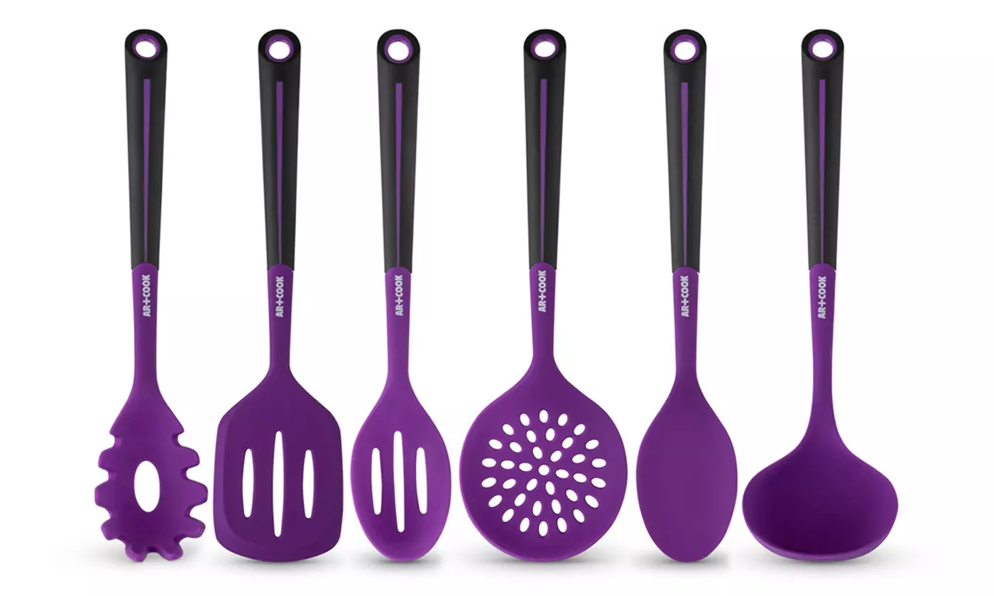 Art and Cook Silicone Utensil Set (6-Piece) - Primary Image