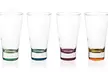 Colored Bottom Glasses (4-Pack) - Second Medium