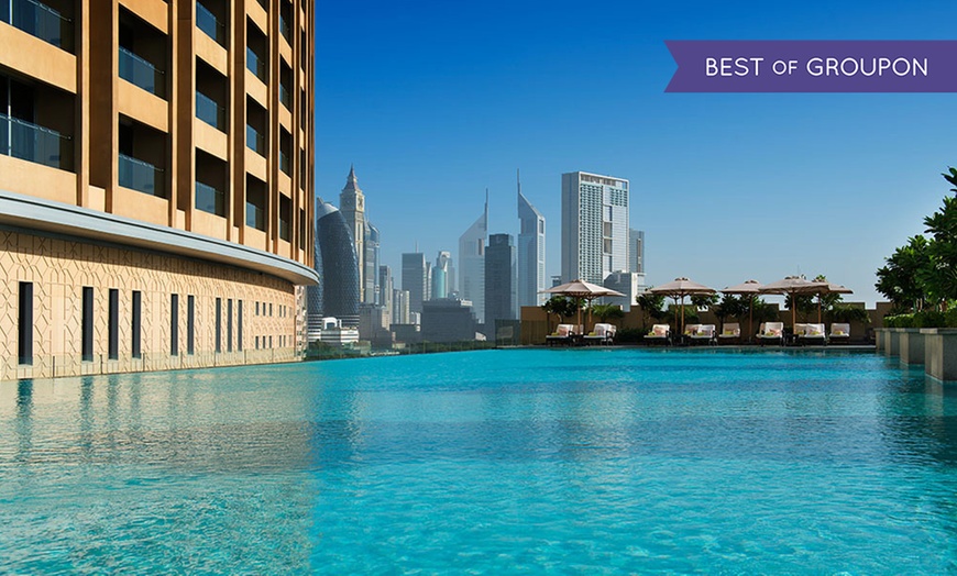 Image 1: Pool, Private Cabana and Refreshments at The Address Dubai Mall