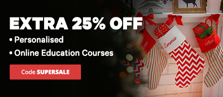 25% off Personalised Items | Online Education Courses