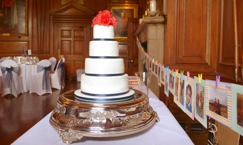 Two-Tier Wedding Cake