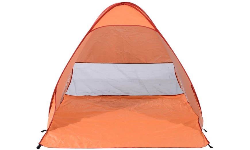 Image 19: Outsunny 2-3-Person Pop-up Beach Tent