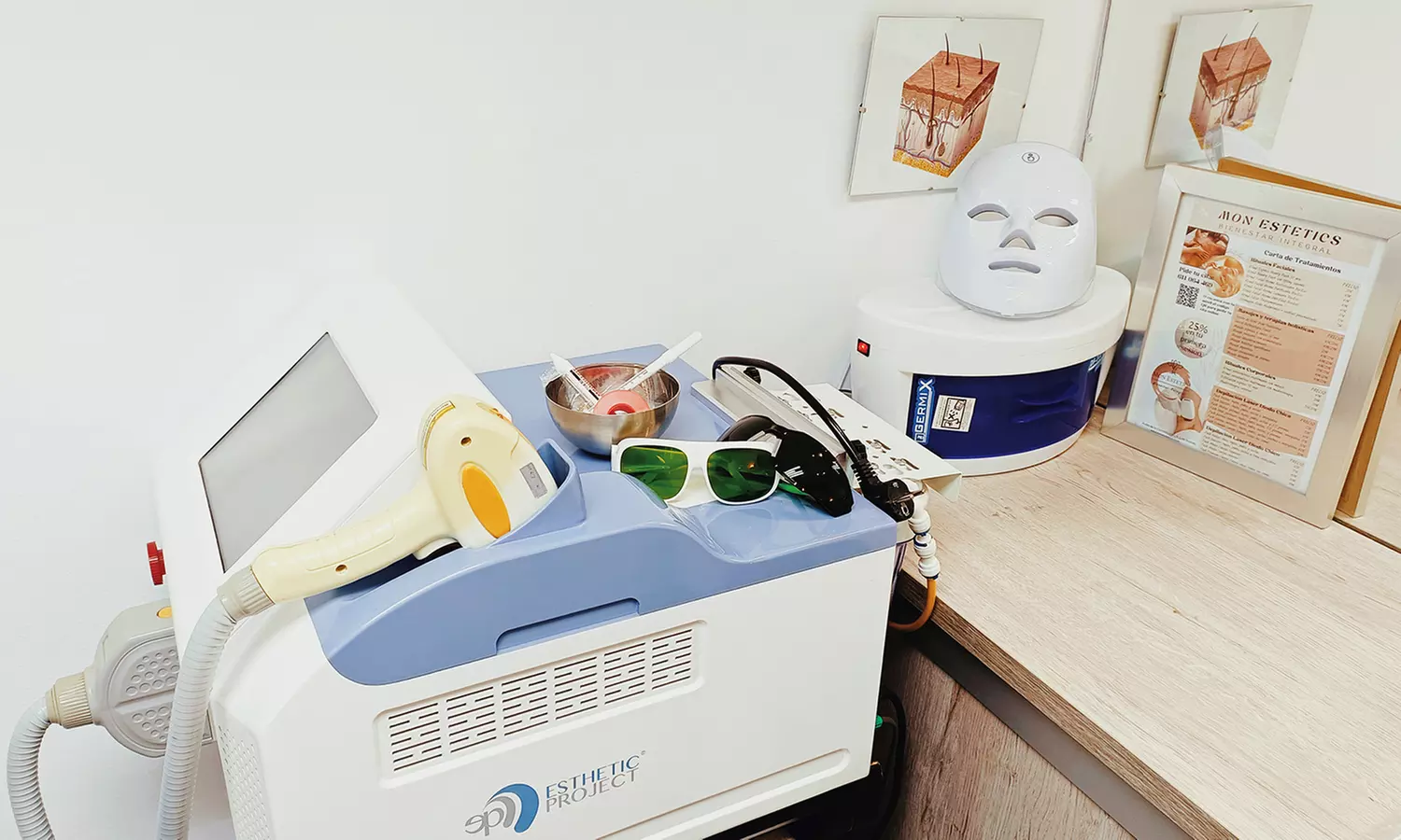 Sesiones de depilación con láser de diodo en zona a elegir en Mon estetics Lab - Second Medium