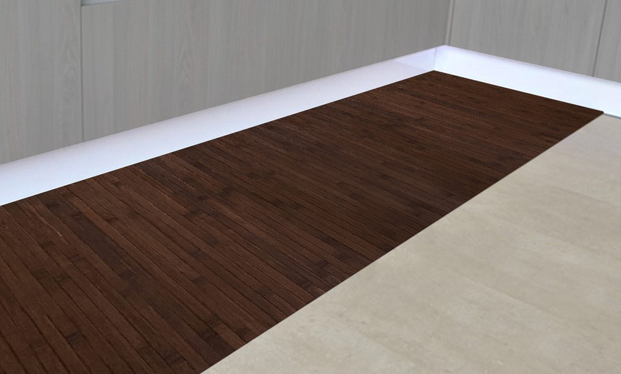 Image 3: Tapis de cuisine en bambou 