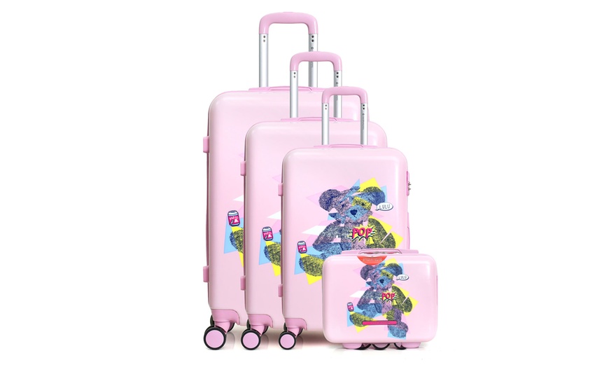 Image 14: Three-Piece Luggage Set