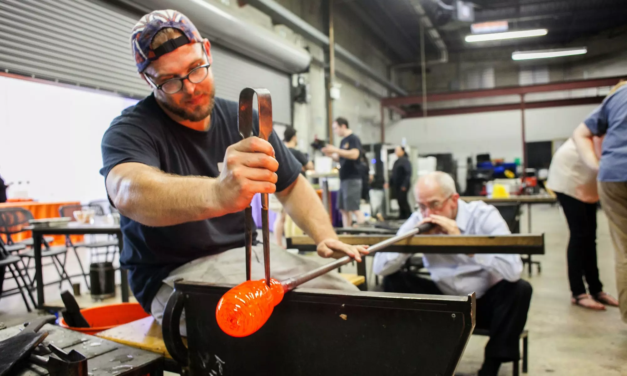 Glassblowing Experience for One or Two People - Create Your Own Pipe