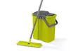 CLEANmaxx Wischsystem mit Easy-Mopp in Grau/Grün inkl. Eimer mit Auswring-Mechanismus - Second Medium