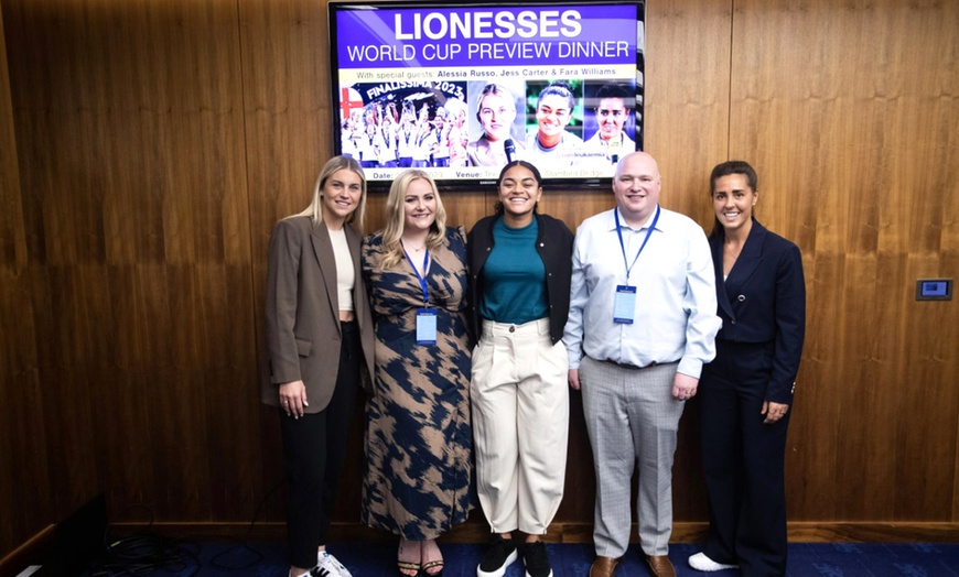 Image 13: Once in a Lifetime lunch with the Lionesses Experience