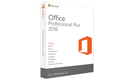 Microsoft Office 2016 Professional Plus per 1 PC