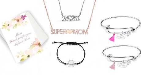 Bracciale o collana a tema mamma, reallizzato con cristalli Swarovski® disponibili in vari modelli