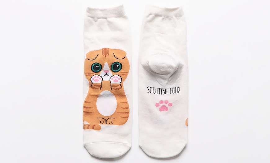 Image 3: Cat Themed Socks