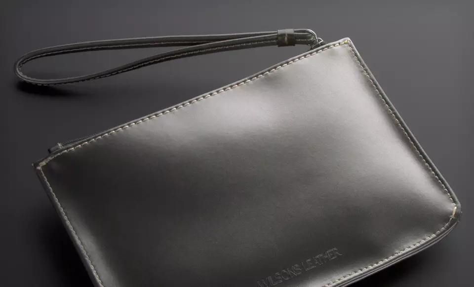 $14 for a Wilson’s Leather Madison Wristlet ($40 List Price). Eight Options Available. Free Returns. - Second Medium