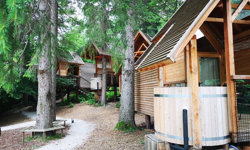 Image 19: Lago di Bled: casa sull'albero con colazione e sauna per 2