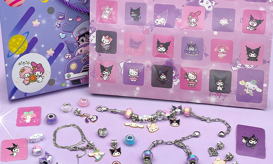 Image 4: Kuromi Inspired Bracelet Advent Calendar