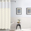 Image 20: Clearance Hookless Quick-Fit Shower Curtain