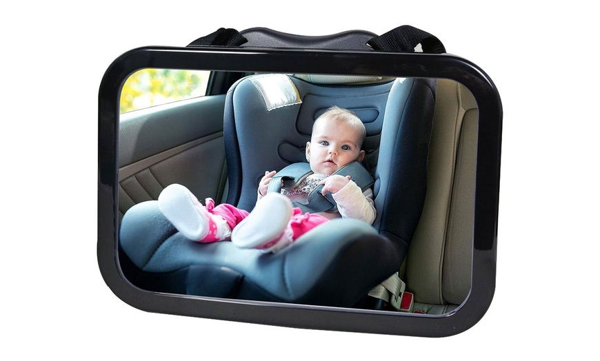 Image 3: Car Baby Rear View Mirror