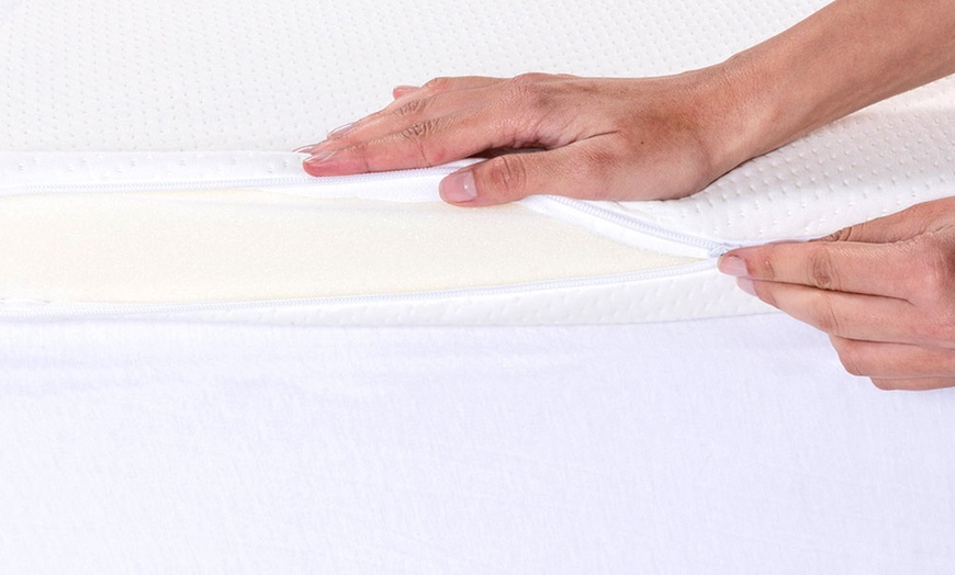 Image 7: Surmatelas viscoélastique Pikolin Home aloé vera, épaisseur de 5 cm