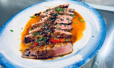 Para 2: menú El salitre clásico con 2 entrantes, 2 principales, 2 postres y 2 bebidas - Restaurante El Salitre, Tabaiba