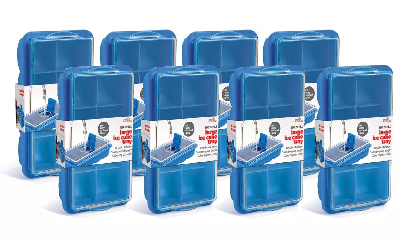 2, 4, 6 ou 8 bacs à glaçons avec couvercle - Image 6