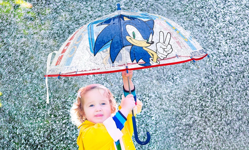 Image 24: Kids Licensed Umbrella 