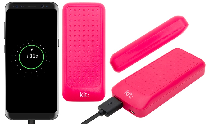 Image 2: KIT 4000mAh Portable Power Bank