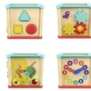 Image 3: Wooden Activity Cube