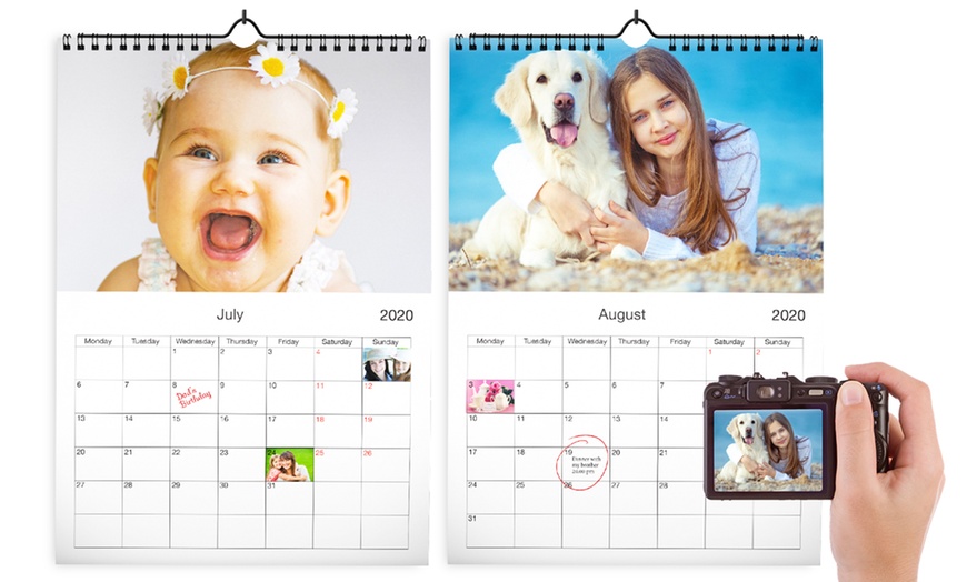 Image 2: Personalised A4 Photo Calendar