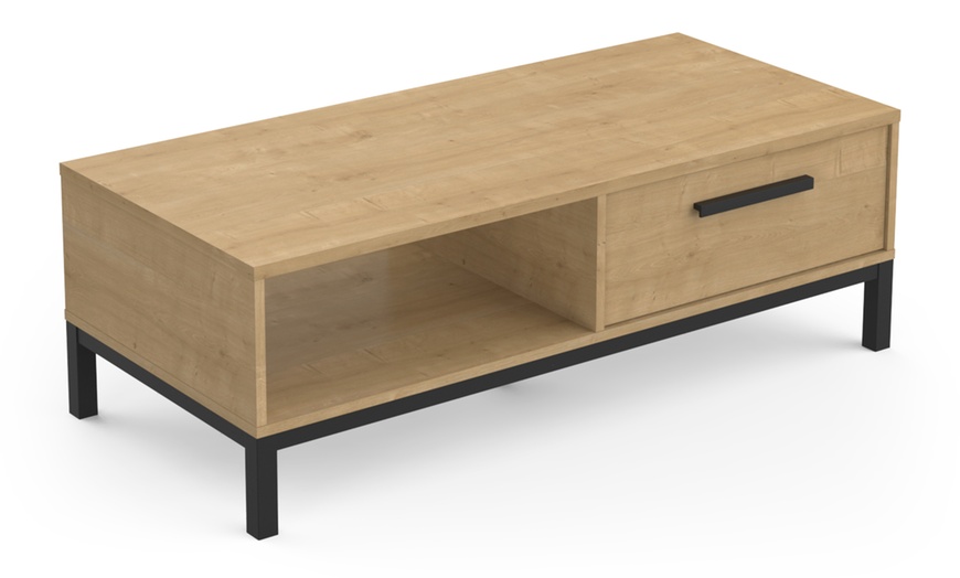 Image 2: Ensemble table basse et banc TV "Artisan" de Demeyere