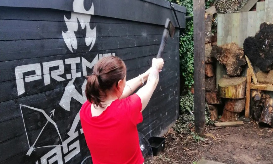 Image 13: Archery or Axe Throwing Session