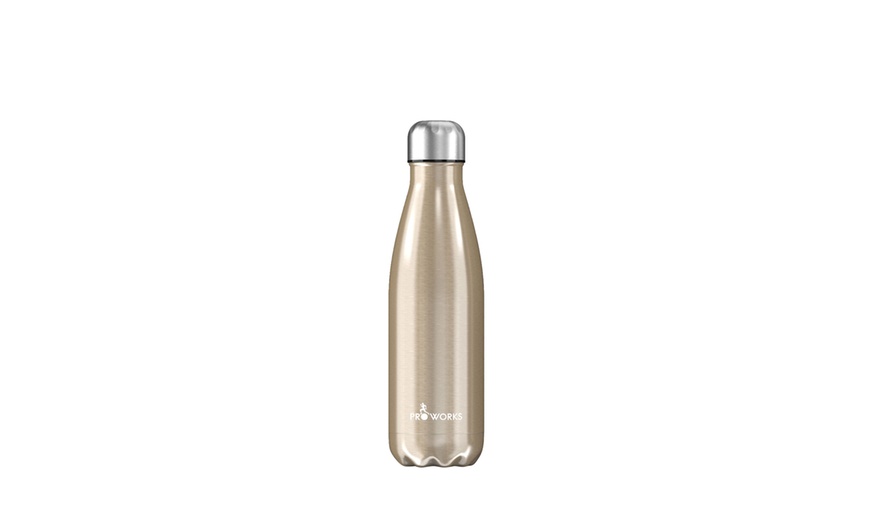 Image 32: ProWorks Metal Water Bottle