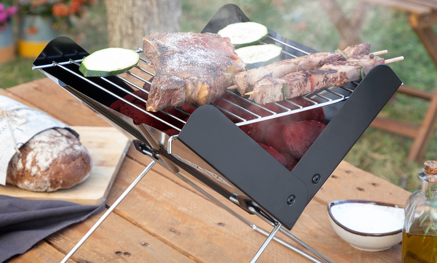 Image 22: Barbecue de table pliable au charbon de bois InnovaGoods