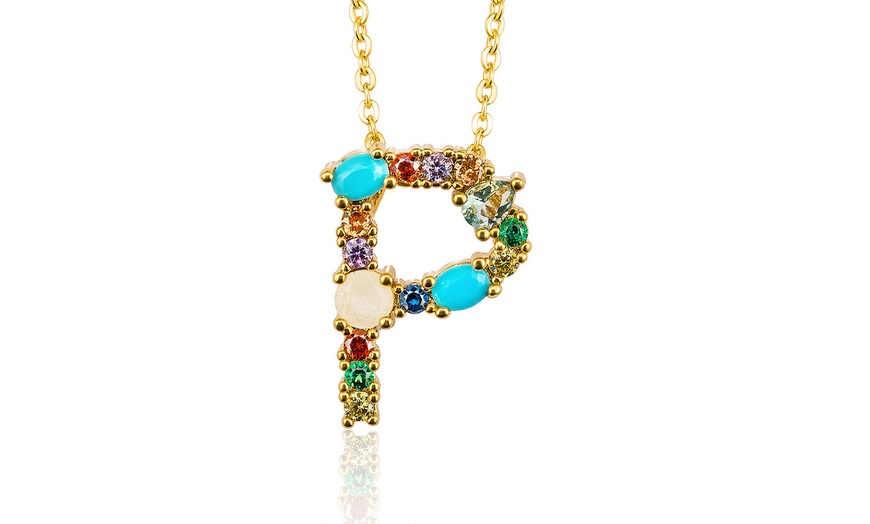 Image 19: Taylors Jewellery Initial Necklace