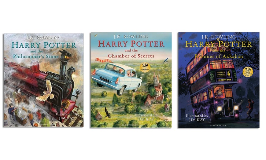 Image 1: Bloomsbury Harry Potter Novels 