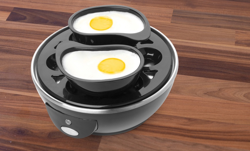 Image 8: Salter Dual Omelette Maker and Electric Egg Cooker