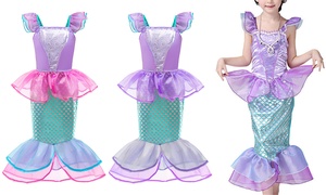 Girl's Little Mermaid Inspired Dress